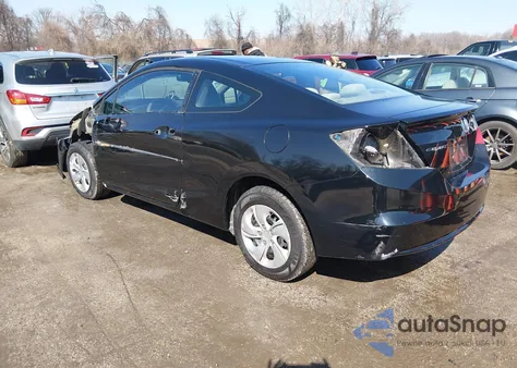 2013 Honda Civic Lx z USA, uszkodzony, nr VIN 2HGFG3B54DH506787